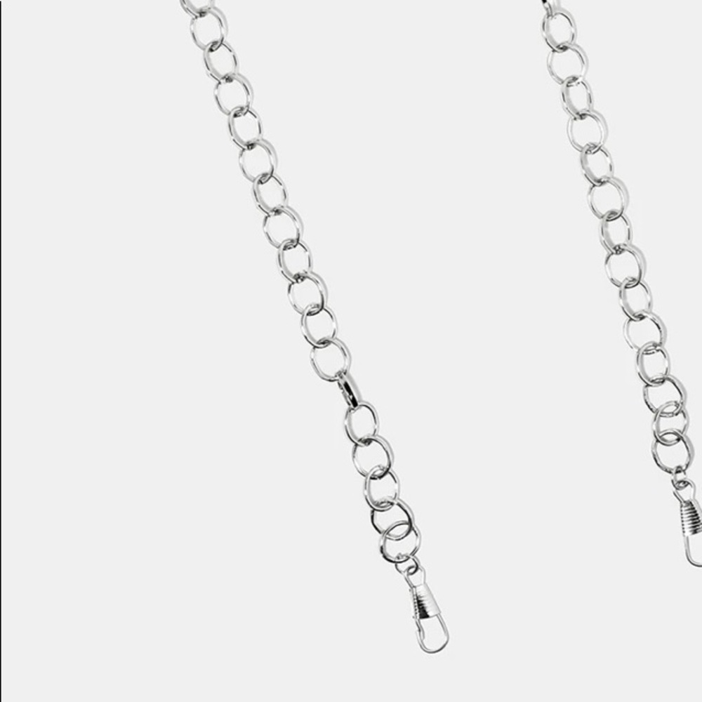 Chain neckless mask strap
